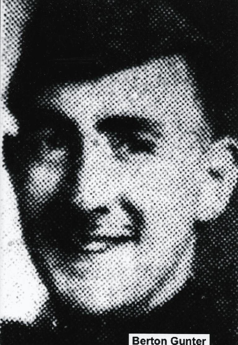 Private GUNTER, BERTON CHARLES