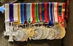 Brig EW  Haldenby CBE MC VD CD - Medals
