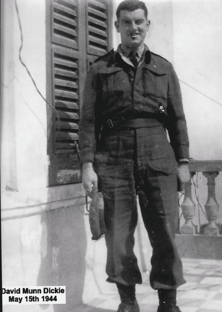 Lieutenant DICKIE, DAVID MUNN (MID)