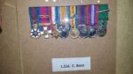 Col. C. E. Bent, CMG, DSO, VD miniature medals