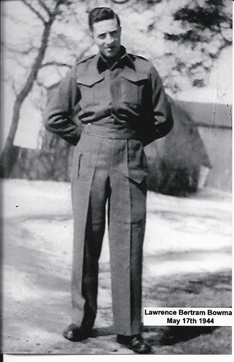 Pte Bowman, Lawrence Bertram – MID