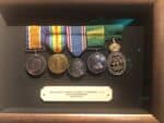 LT. Col. George T. Chisholm VD medals