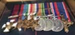 Medals of LCol D.A. Mackenzie, DSO, (DSC - USA)