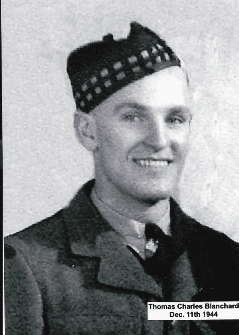 Corporal BLANCHARD, THOMAS CHARLES