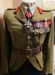 Tunic of Brigadier Ian Strachan Johnston, CBE, DSO, CD (MID)