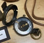 WWI Field Compass with Leather Case - Capt. Charles E. Read, 15th Battalion