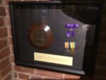 803138 Pte. C.A. Jensen Medals in Shadow box