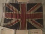 Staff car flag of Field Marshal Sir B. L. Montgomery on V-E day