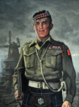 LCol Donald A Mackenzie - Oil painting in Officers' Mess