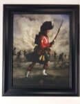 print of 48th Highlanders in combat