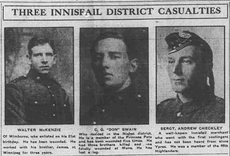 Sergeant CHECKLEY, ALBERT
