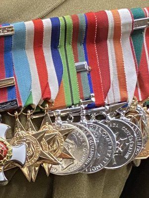 Brig Johnston medals